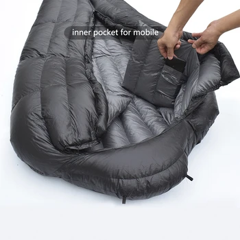 Kamperbox Winter Sleeping Bags Camping Down Sleeping Bags Winter Outdoor Ultralight Sleeping Bags Camping Equipments 5