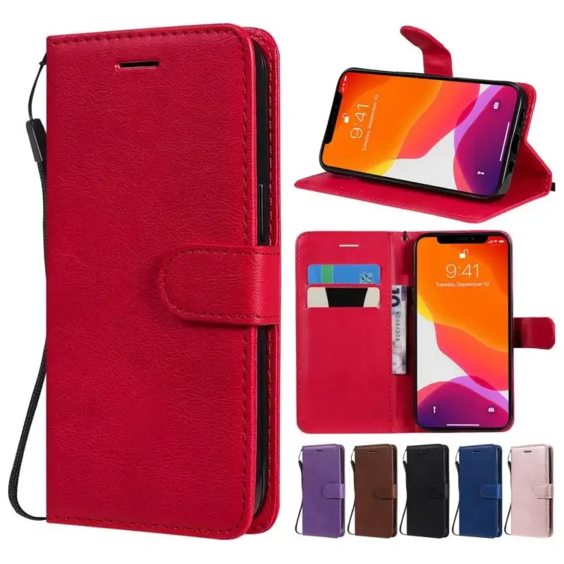 Elegant Flip Wallet Phone Case with Stand - Universal Design