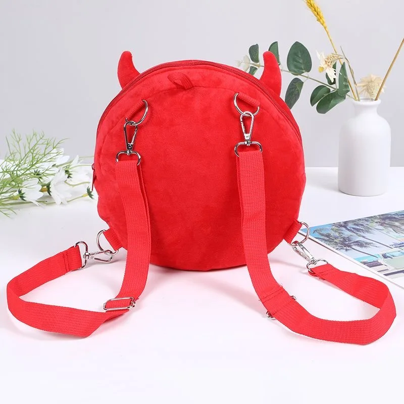 Baby Monster Backpack Fashion Women Men Casual Backpack Korean Streetwear Popular Schoolbag Cute Letter Embroidery Backpacks - 4