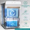 V2.0 Countertop Gemi Nugget Ice Maker | Self-Cleaning Pellet Ice Machine | Open and Pour Water Refill | Stainless 3