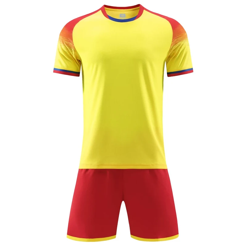 Men Child Soccer Jersey Sports set Football Shirt Short Sleeve Breathable Adult Team Training Jersey Club futbol Uniforms Custom