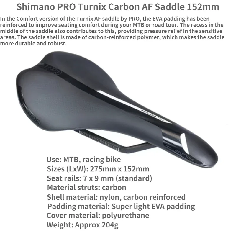 SHIMANO PRO Turnix AF Comfort/Carbon AF/Offroad/AF Gel/Turnix
