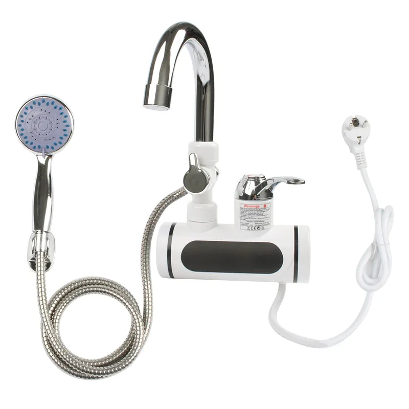 Description Picture 2 of itemElectric Instant Hot Water Faucet Water heater Fast heating with LED Temperature Display Tankless Tap 110V 220V