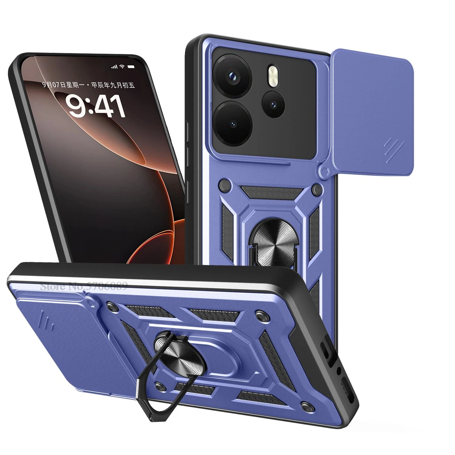 Shockproof Armor Back Cover