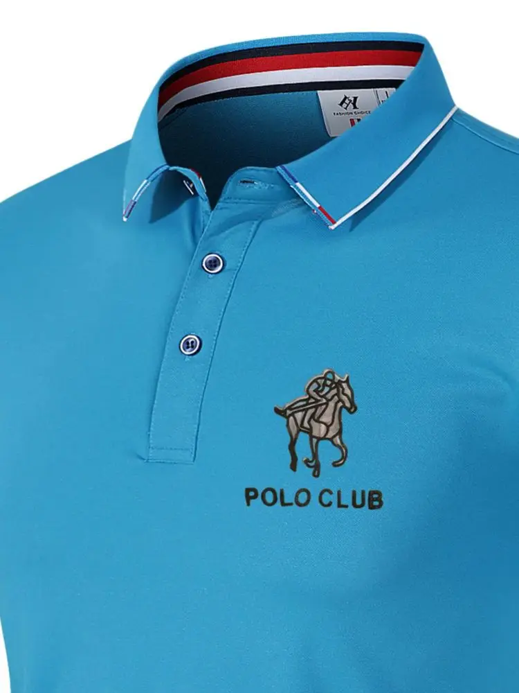 Summer men's 2024 casual summer PoloT shirt short sleeved top breathable POLO shirt 10 S93183cdbc44b4f3aa5c9cdf1835811e7e