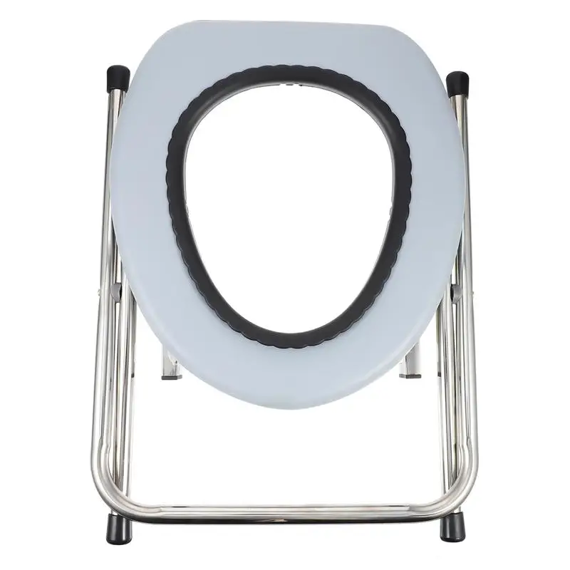 

1PC Portable Toilet Foldable Stool Bedside Potty Chair for Elderly Pregnant