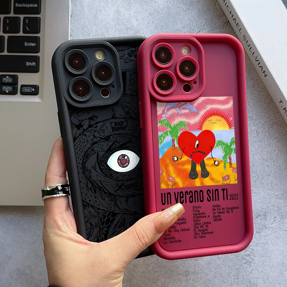 Bad Bunny X100pre Design Phone Case with Ladder Lens Cover