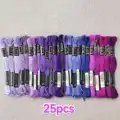 Purple 25pcs Fixed