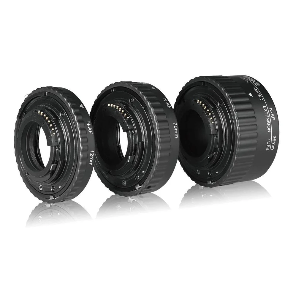 Canon R8 Movo Photo AF Macro Extension Tube Set For Nikon DSLR
