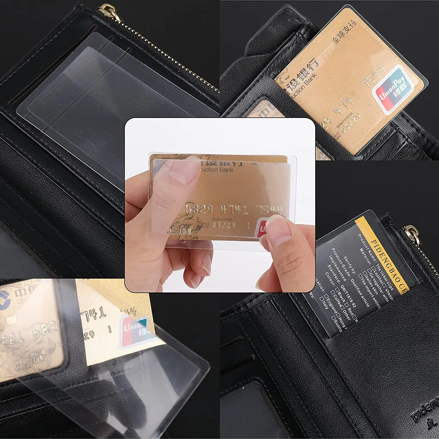 10pcs Pocket Fresnel Lens 3X Wallet Magnifier Lenses Brand Credit Card Magnifying Glass for Seniors Elders Reading Fire Starter 4