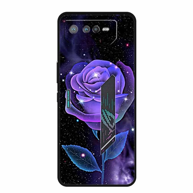Fashion Soft TPU Silicone Back Case for Asus ROG Phone - Trendy Protective Phone Cover Bumper