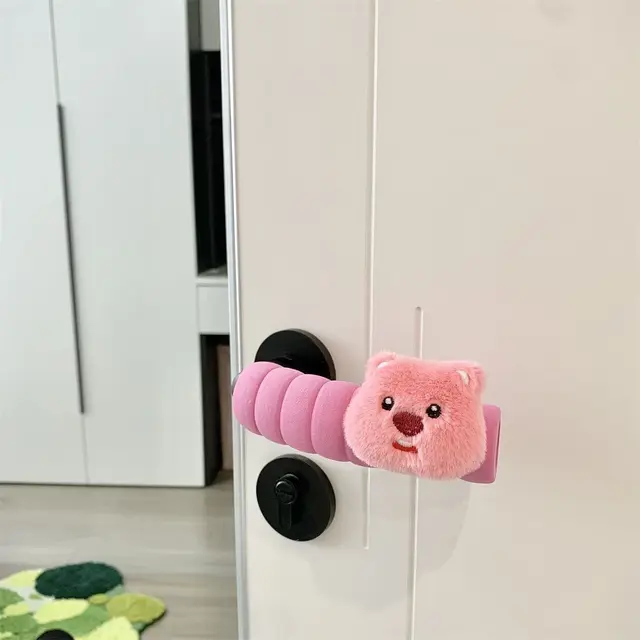 Sanrio-ハローキティのドアハンドル保護カバー,柔らかい保護