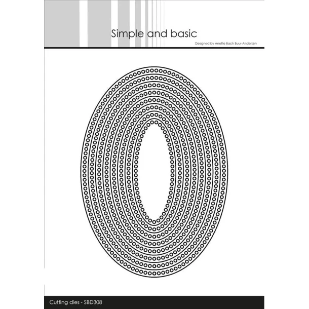 

Circle Edges Oval Metal Cutting Dies for New 2023 Scrapbooking Paper Making Frame Card Craft Supplies No Stamp
