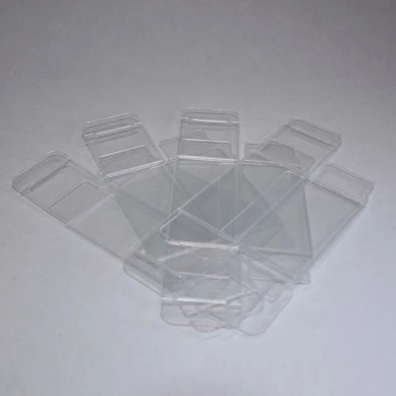20/25/50pcs 41*43*82mm Tool Organization PVC Protector Boxes 1:64 Toys Car Toy Box Case Display Box Home Office Storage Boxes