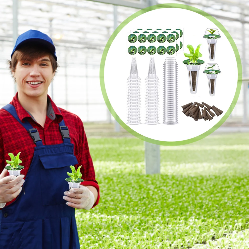 Transparent Wheatgrass Sprouting Tray Multifunctional Set Plant Trays Plastic Convenient Observation for Outdoor Indoor Supplies