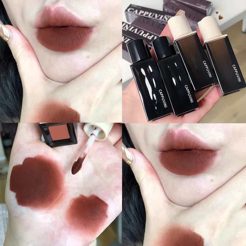 High Energy Dense Fog Lip Glaze Non Stick Cup Velvet Lipstick