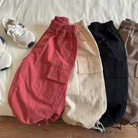 Kids Pants Girdle Overalls Baby Wide Leg Pants Girls Pants Teenage Girls Clothing Cargo Winter Clothes for Boys 1