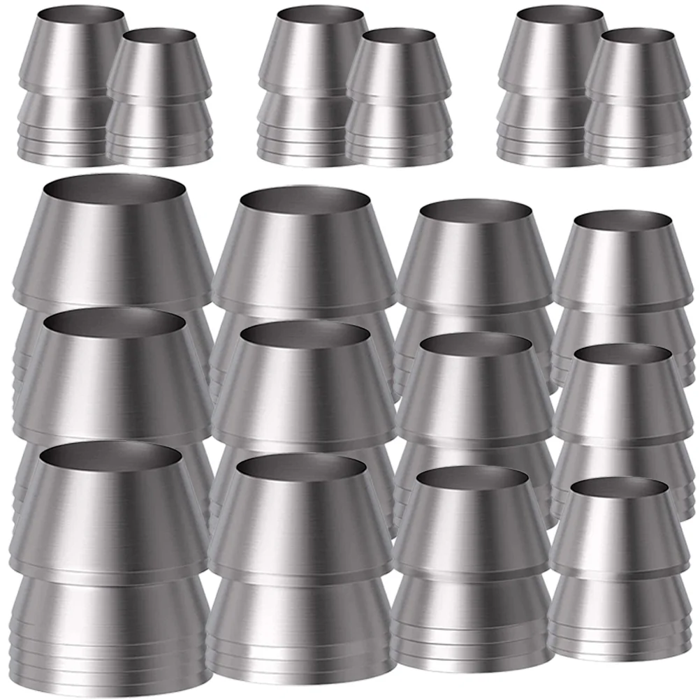 18 Pcs Metal Wedge for Hammer Hatchet Handle Axe Iron Fuel Tank Grommet Wedges Masonry Fittings 6