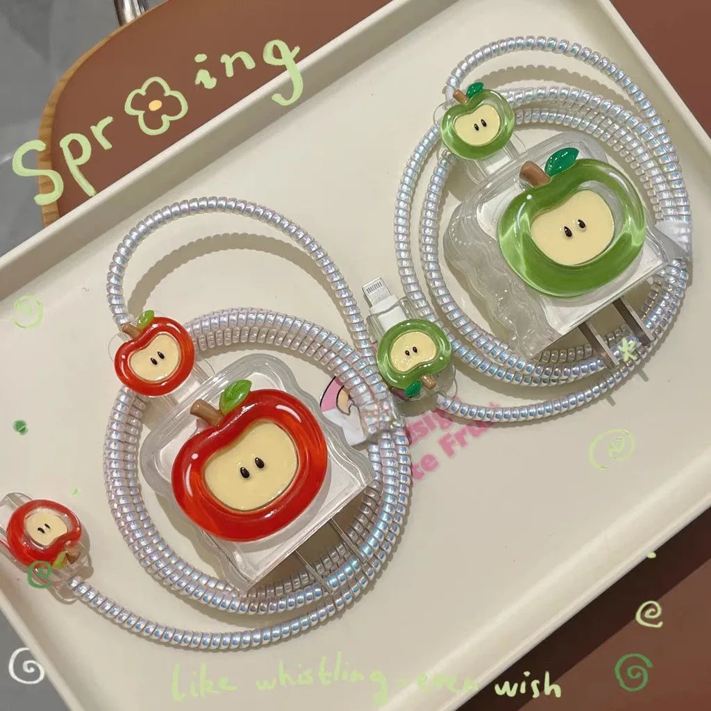 3D Cartoon Charger and Cable Protective Cover