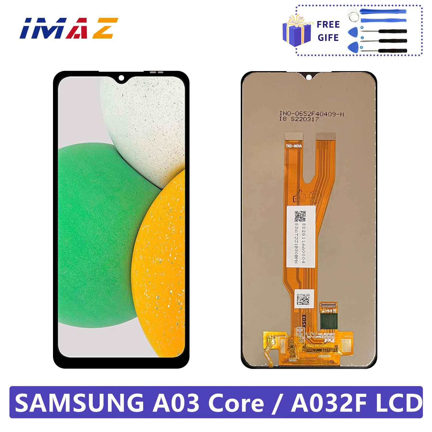 

High Quality For Samsung Galaxy A03 Core A032M A032F LCD Display Touch Screen Digitizer Assembly SM-A032F/DS Replacement Parts