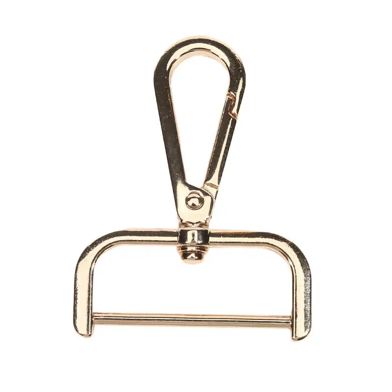 Versatile Detachable Rotating Buckle Keychain with Alloy Lobster Clasp