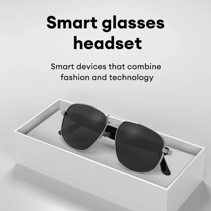 PAXA パイロット 7 サングラススマートメガネイヤホン Bluetooth 5.4