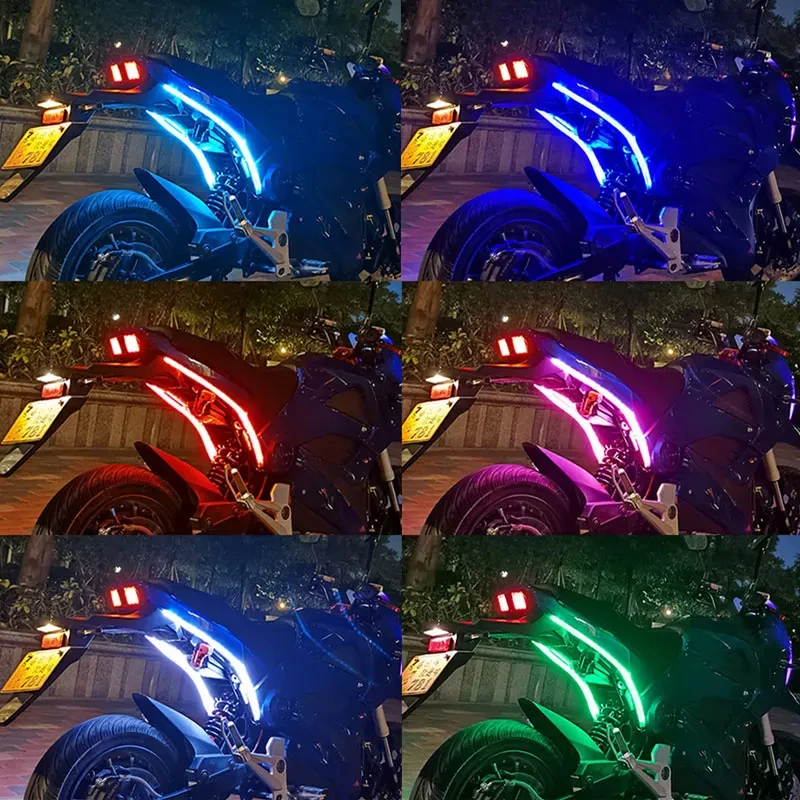 รูปสินค้า ไฟเลี้ยว LED 2 ชิ้น สำหรับรถจักรยานยนต์ ประหยัดพลังงาน กันน้ำ IP67
