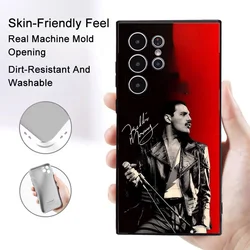 Queen F - Freddie Frosted Non - Slip Full Cover Soft Phone Case - SamsungS24 Plus (Z1)