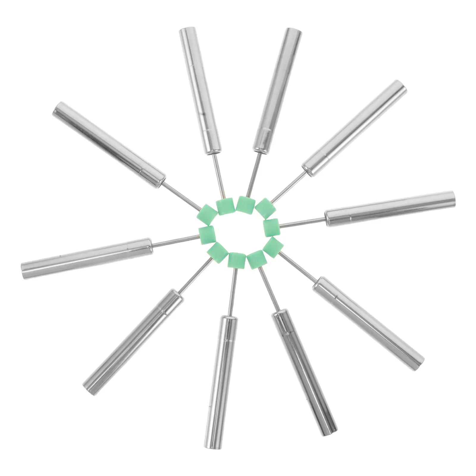 10Pcs 쓰레기통 뚜껑용 마이크로 유압 댐퍼 피스톤 소프트 클로즈 메커니즘 조용하고 부드러운 폐쇄 범용 교체 스테인레스