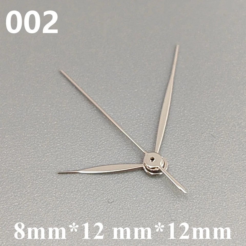 Watch Accessories Simple Polished Hands for IW Series Watch DIY Watches Modification Repair for NH35 NH34 NH36 Movement Silver Needle