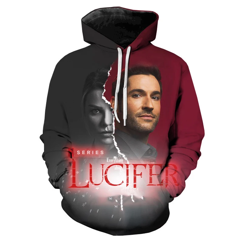 

Hot TV Series Lucifer 3D Print Hoodie Men/Women Casual Fashion Hooded Shirt Kids Pullover Sweatshirts Oversized Unisex Clothing