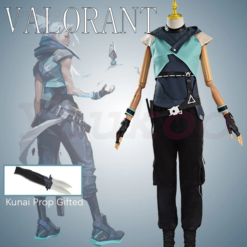 ゲーム VALORANT ジェットコスプレ衣装ジェットコスプレウィッグセット