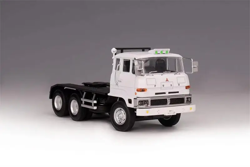 FUSO トラックダイキャスト 数量限定 Fuso-ハイキャブトラクター,プラスチック輸送トレーラーセット