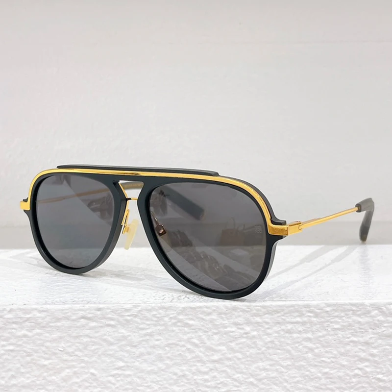

LSA406 Double Beam Sunglasses for Men Brand Original Glasses New Top Quality Pilot Eyewear Women Outdoor Protective Sun Glasses