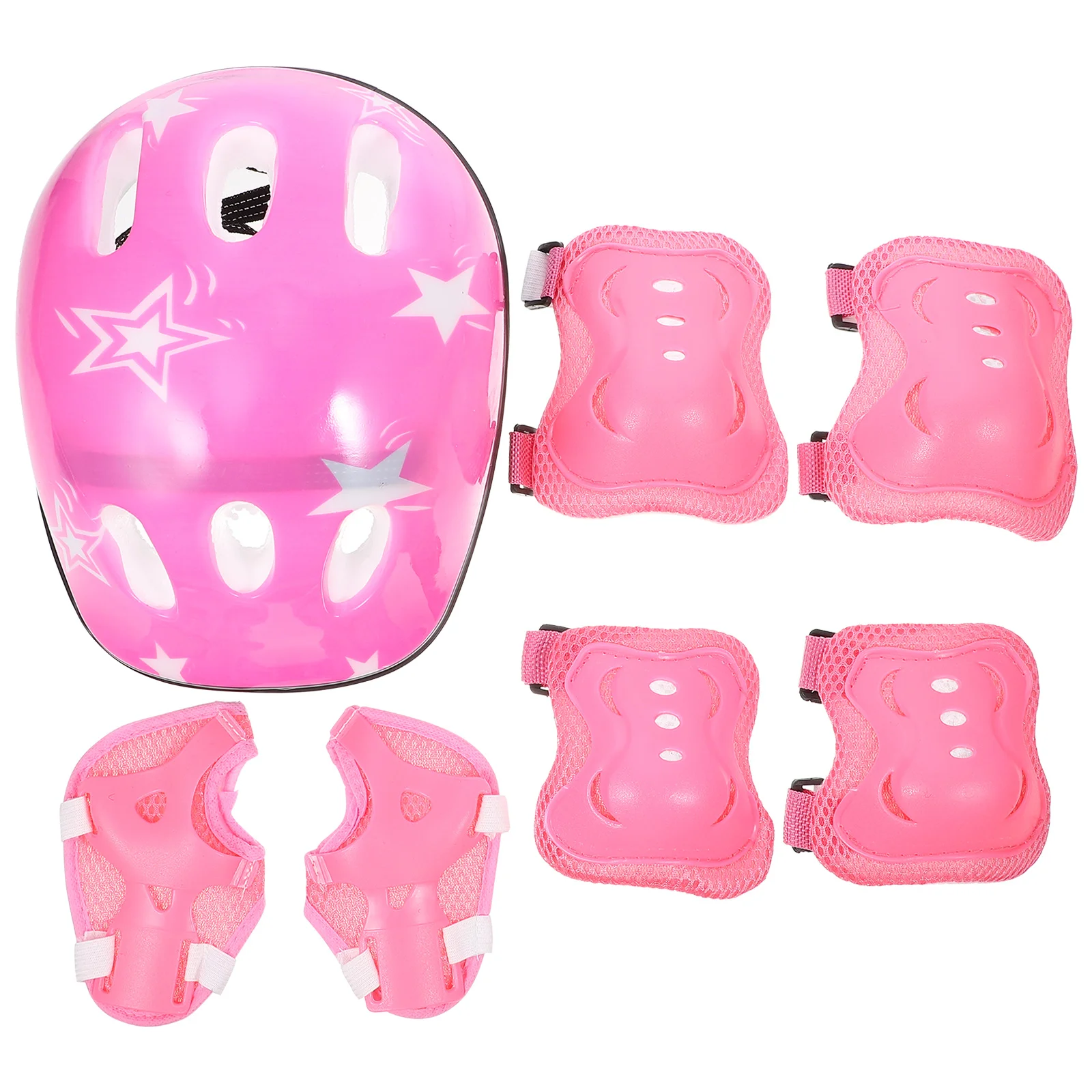 

Children'S Roller Skates Protective Helmet Riding Equipment Skateboard Bicycle Sports Fall Protection Set Adjustable Kit