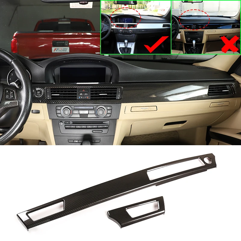 3D Carbon Fiber Carbon Fiber Sticker For BMW E90 Air Conditioning CD Panel  Decorative Cover Trim Auto Interior Accessories And Car Styling From  Lewis99, $34.74