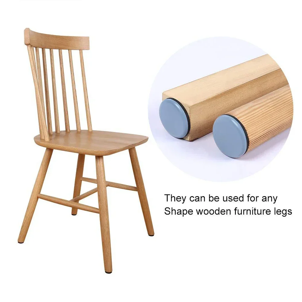 Furniture Leg Slider Pads with Nail for Easy Movement and Floor Protection