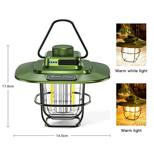 Sports Outdoors Camping Hiking Outdoor Camping Camping Lights Retro Tent  Lights Portable Multifunctional Portable Horse Lights Lights Battery Models