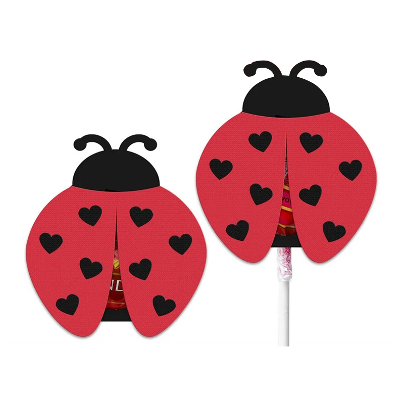 

Miss Vintage Beetle Lollipop Holder Metal Cutting Dies Stencils for Card Making Scrapbooking Album Decoration