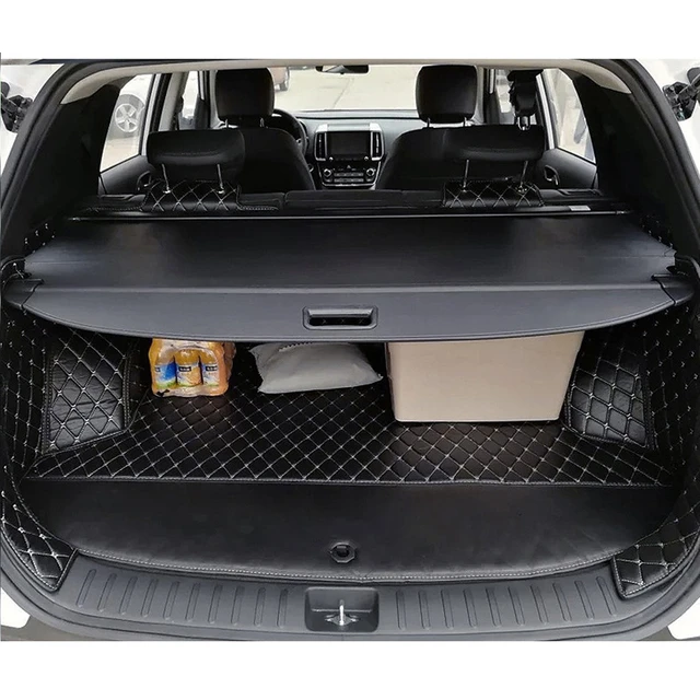 Housse de chargement rétractable, intérieur de voiture, coffre arrière,  housse de bagage, rideau de sécurité, pare-soleil adapté à Hyundai ix35 -  AliExpress