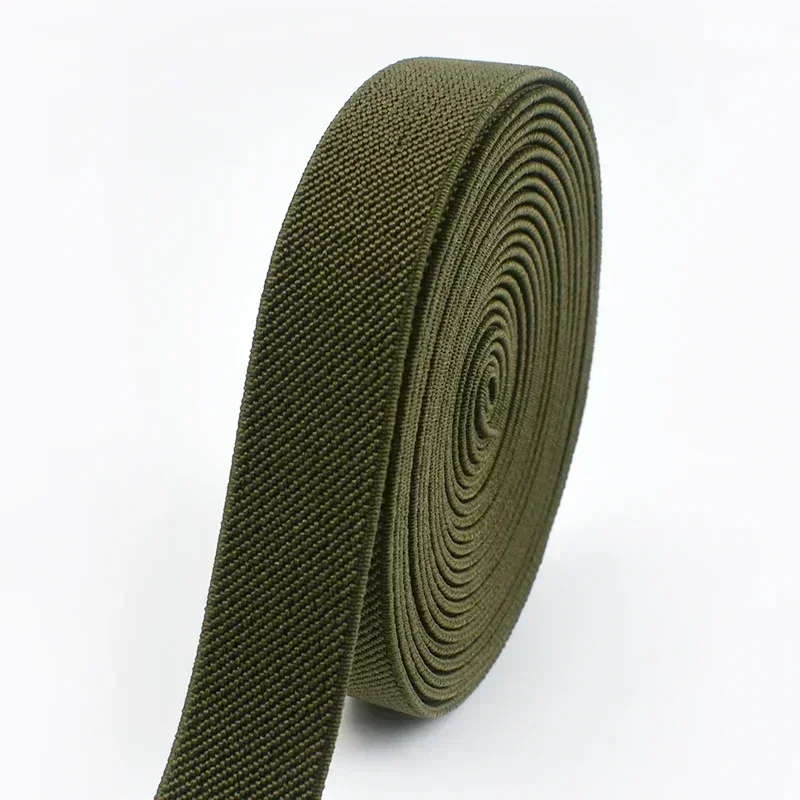 Nylon Elastic Waistband and Bag Strap Webbing - Stretch Ribbon