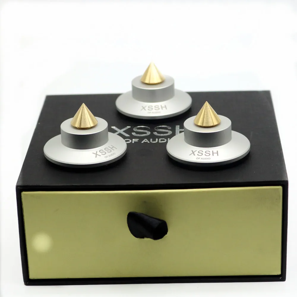 오디오 애호가 충격 스파이크 용수철 댐핑 패드 스피커 스파이크 오디오 CD 앰프, 알루미늄 절연 피트, 업그레이드 신제품