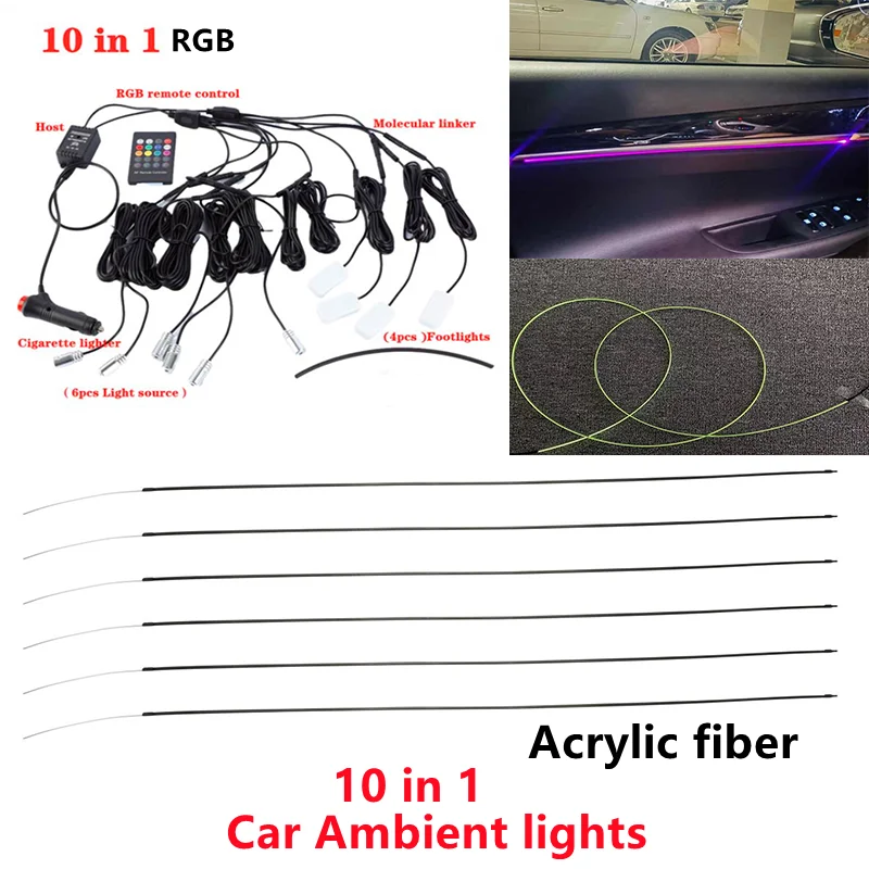 10 in1 RGB 6pcs100cm
