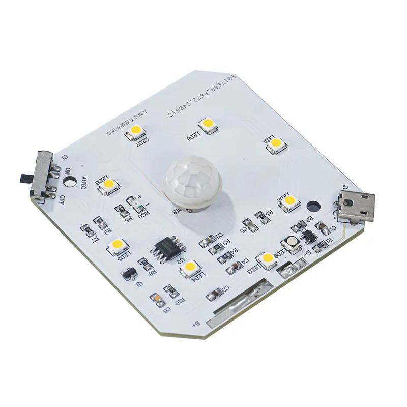 우수한 DIY 인체 감지 LED 조명 키트 모션 센서 조명 침실 옷장 보관 공간을위한 DIY 전자 키트