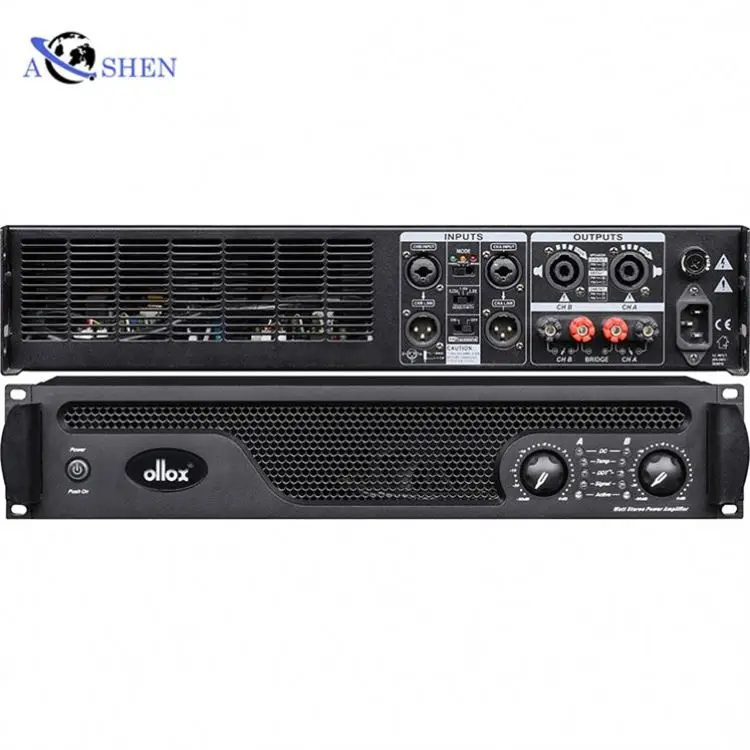 X7000 Professional Transformer 1000w Class TD Power Amplifier XLR Multifunction Input Connection