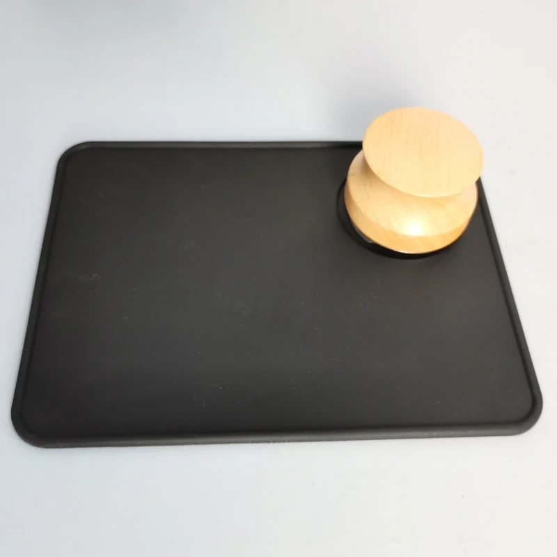 Silicone Tamper Mat Black Pads Stand For 49/51/53/54/57.5/58/58.5mm Portafilter and Tampers