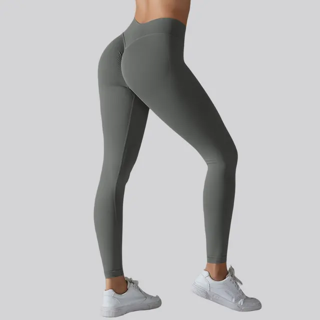 83889-c5a2bf.jpg Leggings de sport de Fitness pour femmes, taille haute, sans couture, Yoga, froissé sur les fesses, respirant, Push-Up, pantalons de sport, collants de gymnastique pour femmes