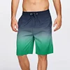 Gradient Swimming Trunks Mens Beach Pants Hot Spring Summer Holiday Shorts Lace Up Pocket Elastic Rise Shorts For Man шорты 4