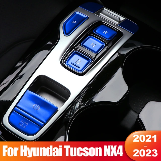 For Hyundai Tucson Nx4 2021 2022 2023 Hybrid N Line Aluminum Car Handbrake  Parking Brake P Button Switch Cover Trim Accessories - Interior Mouldings -  AliExpress