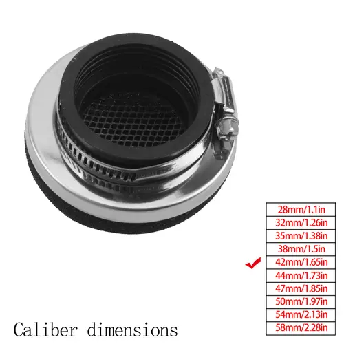 Motorcycle Air Filter Cleaner Air Filter 2 Stroke Engine Dirt Pit Bike Scooter 28/32/35/38/42/45/50/54/58MM Moto Parts - Image 10